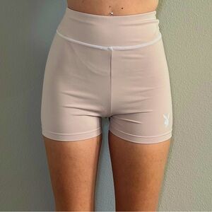 Playboy cream colored shorts